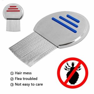 (2 পিস) Steel Lice Remover Comb